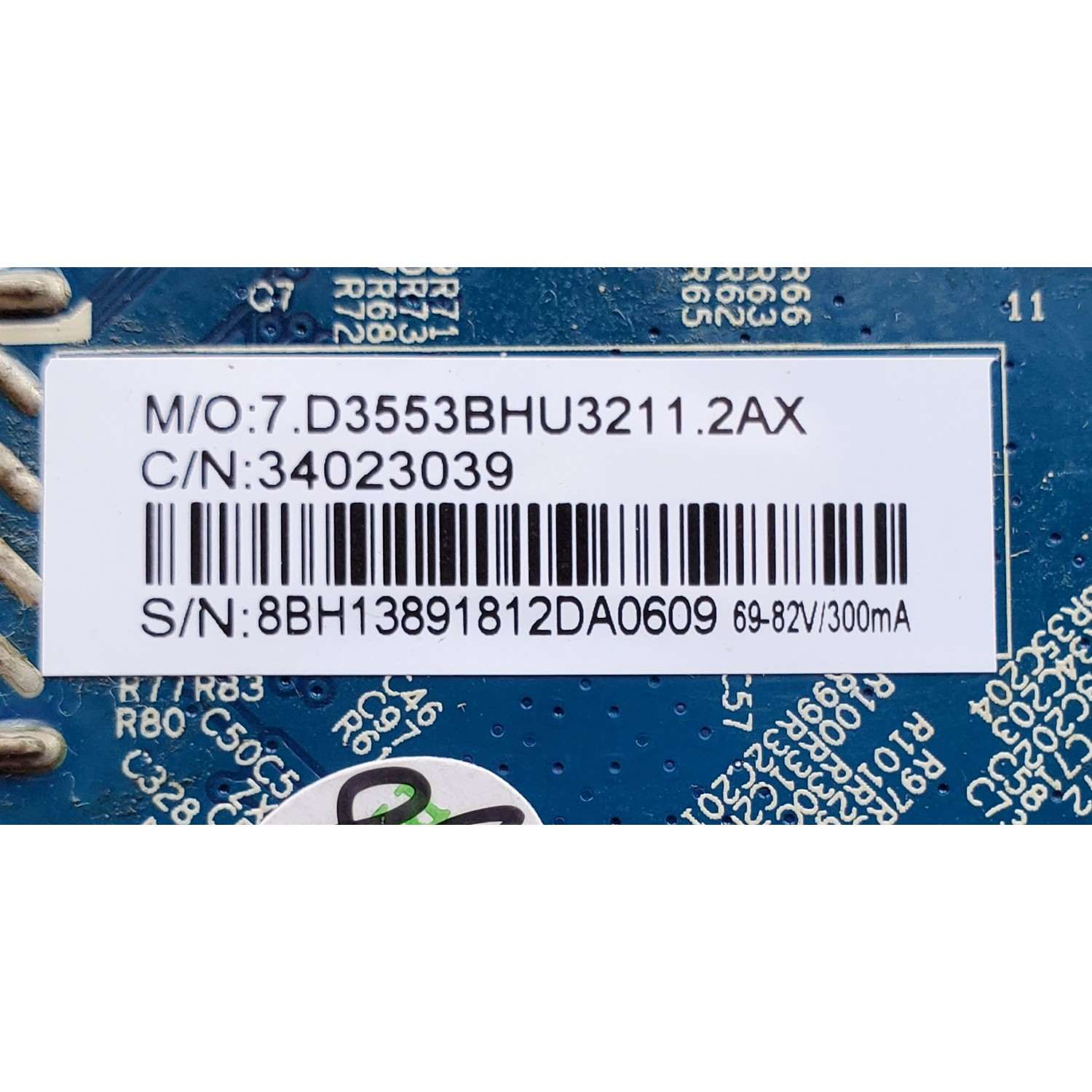 MAIN FUENTE (COMBO) PARA TV ATVIO  ((NUEVA)) / NUMERO DE PARTE CV3553BH-U32 / 34023039 / 34027275 / 7.D3553BHU3211.2AX / 8BH13891812DA0609 / MODELO  ATV3215LED / PARA MAS DETALLES REVISA NUESTRA DESCRIPCIÓN - Imagen 2